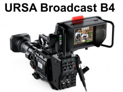 Blackmagic Design URSA Broadcast（B4マウント）スタジオセット