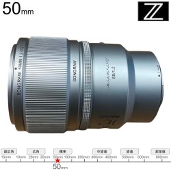 SongRaw 50mm F1.2 Moonlit フルフレーム オートフォーカスレンズ ニコンZマウント シルバー