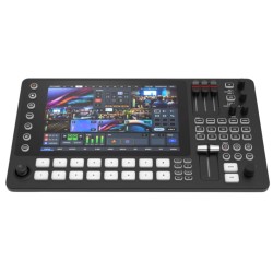 SPROLINK ME-NDI 8チャンネル NDIプロダクションスイッチャー HDMI/SDI ISO録画対応 PTZジョイスティック内蔵（NDIライセンスのアクティベーション済）
