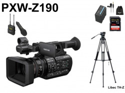 SONY PXW-Z190 / UWP-D22 ワイヤレス ハンドヘルド / Libec TH-Z三脚セット