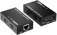 HDMI エクステンダー 延長機器 HDMI to RJ45 LAN 変換アダプタ