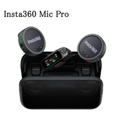 Insta360 Mic Pro ワイヤレスマイク (送信機2台 / 受信機1台 / 充電ケース)