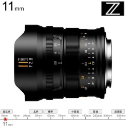 Brightin Star MF 11mm F2.8 II フルサイズ Zマウント ブラック