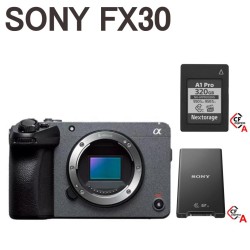 SONY FX30 /Nextorage 320GB CFexpress メモリーカード/Type A SDメモリーカード対応 カードリーダーセット