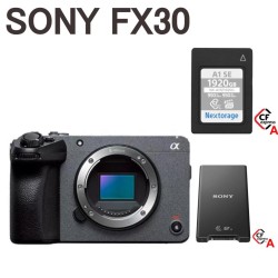 SONY FX30 /Nextorage1920GB CFexpress メモリーカード/Type A SDメモリーカード対応 カードリーダー セット