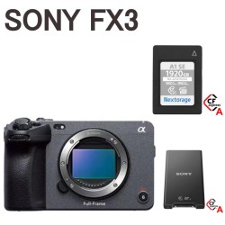 SONY FX3/Nextorage1920GB CFexpress メモリーカード/Type A SDメモリーカード対応 カードリーダー