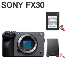 SONY FX30/Nextorage 960GB CFexpressメモリーカード/ Type A SDメモリーカード対応 カードリーダーセット