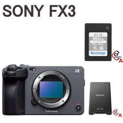 SONY FX3/Nextorage 960GB CFexpress メモリーカード/Type A SDメモリーカード対応 カードリーダーセット