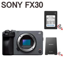 SONY FX30 /Nextorage 480GB CFexpress メモリーカード/Type A  SDメモリーカード対応 カードリーダーセット