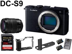 Panasonic フルサイズミラーレス一眼カメラ 【LUMIX DC-S9-K 】✚ 28-200mmライカL ズームレンズ✚SmallRigケージ／L型グリップ セット