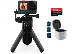 GoPro HERO10 Black アクションカメラ/GoPro Volta バッテリーグリップ リモート内蔵 三脚セット