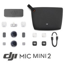 DJI Mic Mini 2（トランスミッター2台 / モバイル レシーバー1台 / 充電ケース） DMMR02【300m伝送距離 】_image