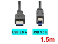 USBケーブル(3.0Ato3.0B)(1.5m)