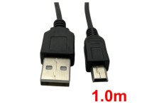 USB2.0ケーブル A-ミニB(1.0m)
