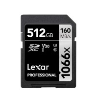 Lexar Professional 512GB UHS-I 1066xSpeed 160MB/s SDXCカード