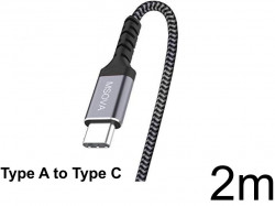USB A (3.0) to USB C 充電ケーブル 2m