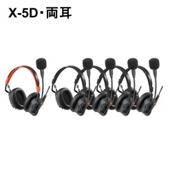 Saramonic WiTalk9 X-5D ワイヤレスインターカム WiTalk9X 5人用両耳ヘッドセットキット