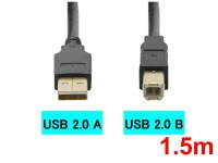 USB2.0 A-B(1.5m)