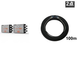 ADTECHNO UHD_QOTR 4K と光ケーブルのセット