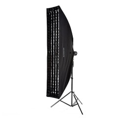 グリッド付きソフトボックス(30×160×D55cm) SBQ-30160HC【PROKIZAI.COM】_image