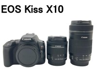 Canon EOS Kiss X10 デジタル一眼レフカメラ＋ダブルズームキット