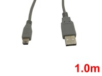 USBケーブル（Aタイプ-ミニBタイプ,1.0m）