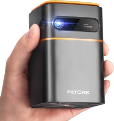 FATORK 5G プロジェクター【 小型 200ANSIルーメン 三脚付き 1080Pサポート】D042