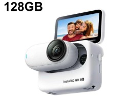 Insta360 GO 3S 128GB 【4K小型・防水・手ブレ補正・Vlog用アクションカメラ】