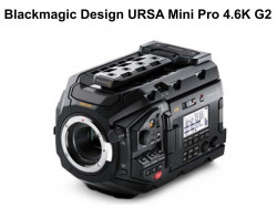 Blackmagic URSA Mini Pro 4.6K G2（EFマウント）