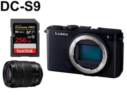 Panasonic フルサイズミラーレス一眼カメラ 【LUMIX DC-S9-K 】 ジェットブラック・28-200mm高倍率ズームレンズセット