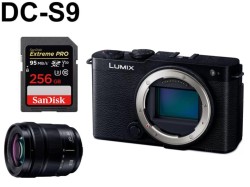 Panasonic フルサイズミラーレス一眼カメラ 【LUMIX DC-S9-K 】 ジェットブラック ・20-60mm 標準ズームレンズセット