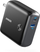 【2in1】 Anker PowerCore Fusion 10000 (9700mAh 20W PD モバイルバッテリー搭載USB充電器）ブラック