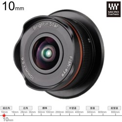 Brightin Star MF 10mm F5.6 APS-C マイクロフォーサーズ マウント ブラック