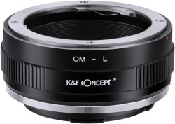 K&F Concept レンズマウントアダプター OM-L Olympus OMマウント SLRマウントレンズ→Lマウント