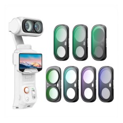 CYNOVA Insta360 Luna Ultra専用 マグネット式レンズフィルター7点セット（CPL・UV・LPR・ND8・ND16・ND32・ブラックミスト1/4）_image