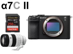 SONY α7C II ILCE-7CM2L ブラック(ミラーレスカメラ)・FE 70-200mm Eマウント レンズセット