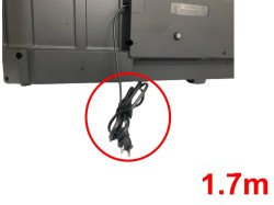本体付き電源コード（1.7m）