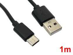 充電ケーブルUSB-A to USB-C(1m)