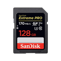 SanDisk  128GB UHS-I U3 Class10  Extreme PRO 170MB/s  V30 SDXCカード