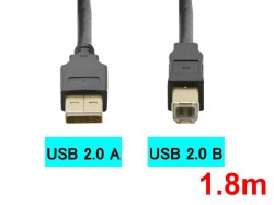USB 2.0 ケーブル(1.8m)