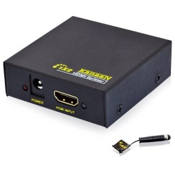 KanaaN HDMIスプリッター 1入力2出力 1080p hdmi切替器 1入力 Full UHD/HD 1.4b 2-fach / 2-port