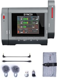 SYNCO G3 ワイヤレスマイク  双方向通信 音量調節 インイヤー音声モニタリング 【伝送距離最大250m】