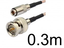 Mini SDI (miniBNC) ケーブル TC1 VMC1,NC1,TC1,VideoAssist用 0.3m