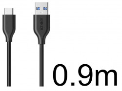 USB-C to USB-A（USB3.0）0.9m