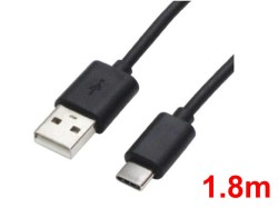 USB A-C ケーブル(1.8m)