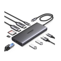 UGREEN Revodok Pro 10-in-1 USB-Cハブ本体