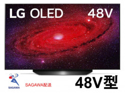 LG 48V型 4K有機ELテレビ（OLED）OLED48CXPJA【クロネコ発送不可/佐川急便配送】