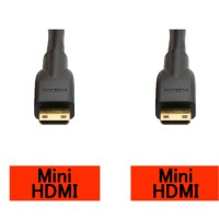 Mini-HDMI - Mini-HDMIケーブル (20 cm⑨)