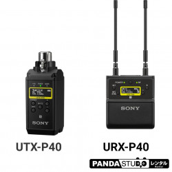 SONY UTX-P40 （ハンドマイク用 送信機）+ URX-P40 （受信機）