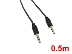 3.5mmオーディオケーブル0.5m